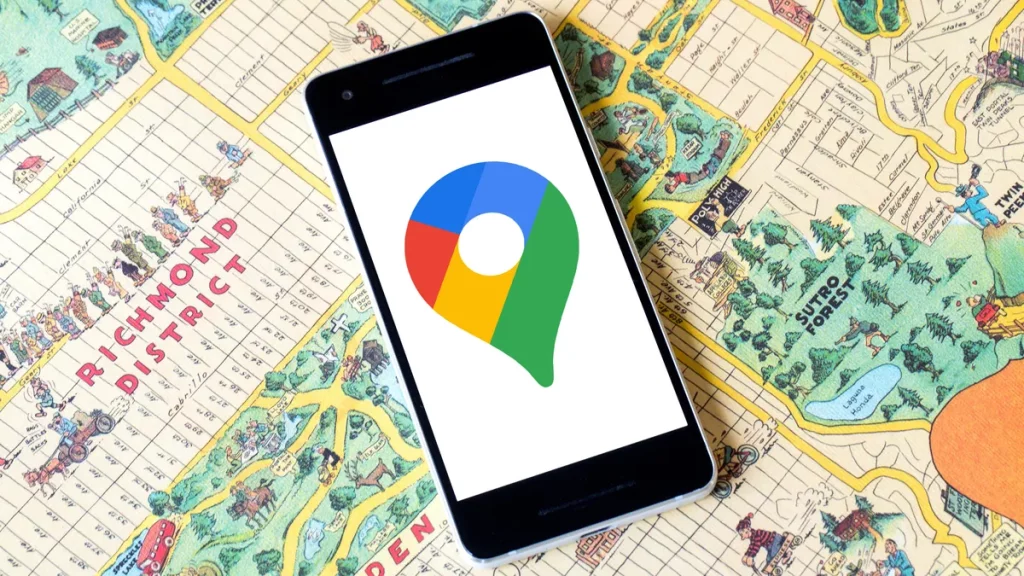 google maps updated logo