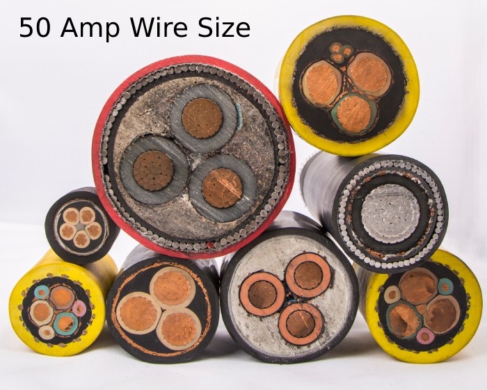 Determining the Wire Size for a 50 Amp Plug