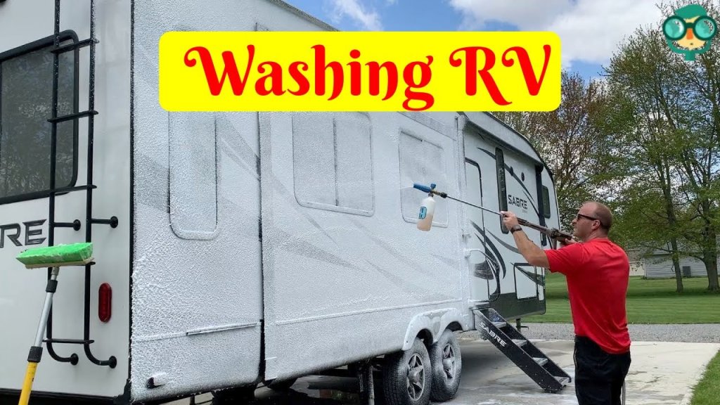 How to Pressure Wash your RV- A Complete Guide